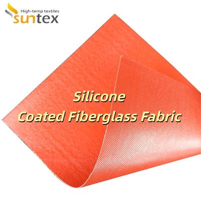 Fireproof Double Sided Silicone Coated Fiberglass Fabric with Sparks Resistance and Alkali Free Properties