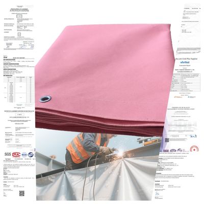 Custom Size High Temperature Resistant Heavy Duty Fiberglass Welding Fire Blanket