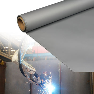 Fireproof Welding Blanket with 1800C Temperature Resistance and M0 Fire Rating - Polyurethane Coated Heavy Duty Welding Mat