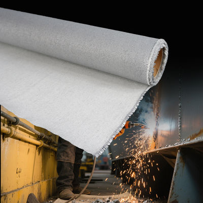 Double Sided Silicone Coated Fiberglass Cloth with 50 m / 100 m Roll Length Weatherproof and Water Repellent