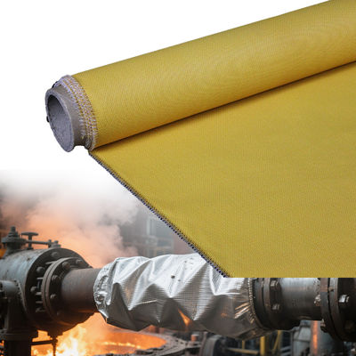 Double Sided Silicone Coated Fiberglass Cloth with 50 m / 100 m Roll Length Weatherproof and Water Repellent