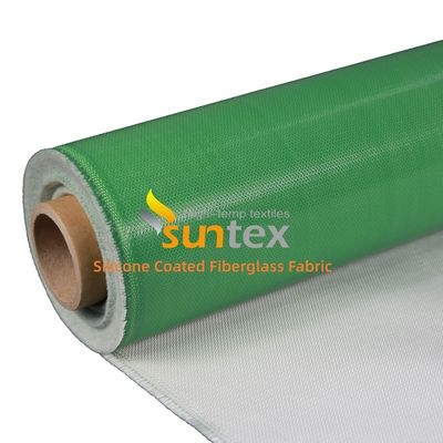 E-Glass Silicone Coated Fiberglass Fabric for Thermal Insulation and Safety in Cutting Process