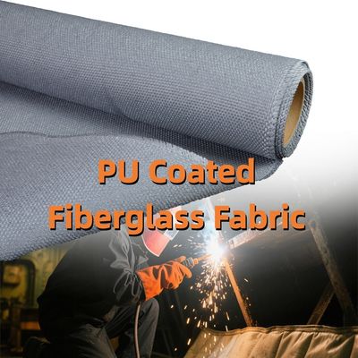 Fireproof Fiberglass Cloth Welding Blanket with No Itch Blue/Black Color and 460 g/sqm Weight