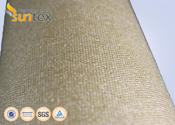 Vermiculite Silica Coated Fiberglass Fabric 1200°C Welding Blanket