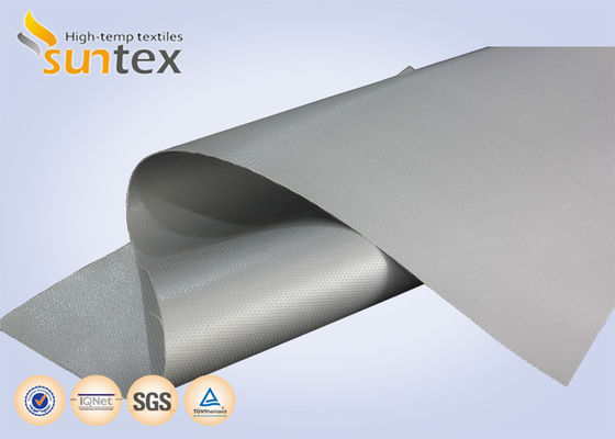 SUNTEX PU-beschichtetes Feuerschutzvorhanggewebe mit 700°C Temperaturbeständigkeit und alkalifreies Brandbarrieregewebe