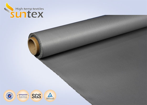 Fireproof High Temperature Resistant Anti-tear Silicone Coated Fiberglass Fabric for Industrial Applications