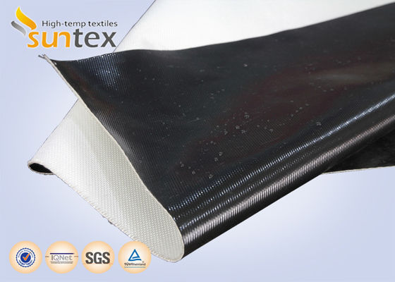 Silicone Coated Fiberglass Fabric Fireproof Heat Resistant 850g/m2