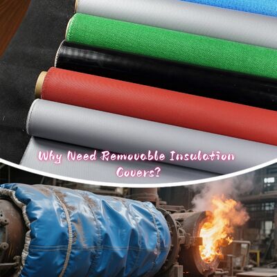 EN-13501 Zertifiziertes feuerfestes Glasfasergewebe für Brandvorhänge mit einer Temperaturbeständigkeit von 550 °C und einer Dicke von 0,6 mm