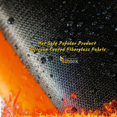 Hochtemperaturbeständiges, alkalifreies, 850 g/m² silikonbeschichtetes Glasfasergewebe für Wärmeisolierung