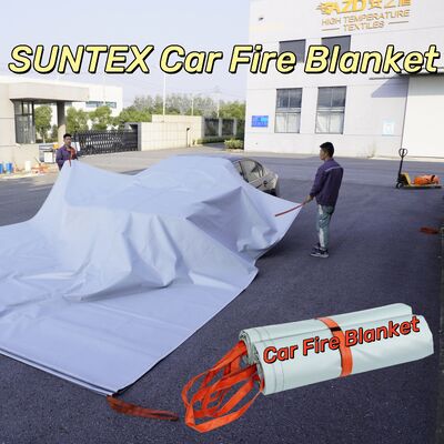 Flammschutz-EV-Fahrzeug-Branddecke mit 550°C/1000°C Wärmebeständigkeit für die Brandbekämpfung durch Sauerstoffentzug