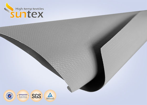 Soft and Durable PTFE Coated Fiberglass Fabric with Fire Resistance, Easy Fabrication and 550℃ Temperature Resistance for Industrial Covers