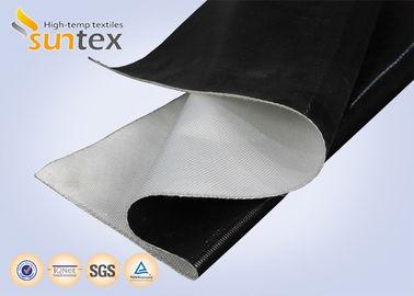 High Temperature Silicone Fabric Fire Resisting Silicone Coated Fiberglass Cloth Fire-Resistant Fiber Fabric