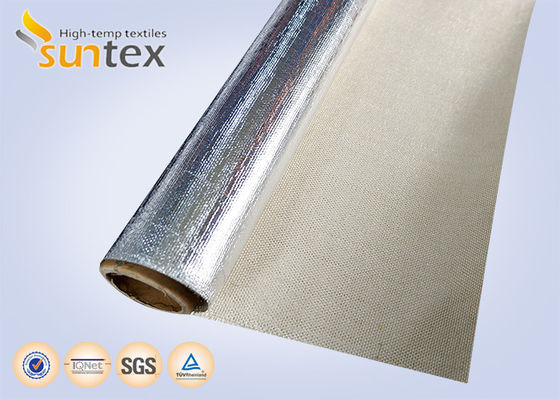 Aluminum Foil Fiberglass Cloth – High Temp Insulation for Heat Shielding Applications