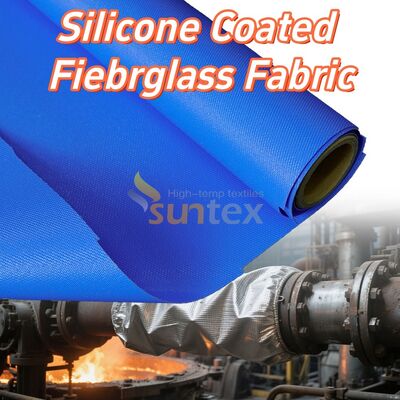 High Temperature Resistant Fireproof Silicone Coated Fiberglass Fabric Anti-tear Fire Blanket for Electric Vehicles