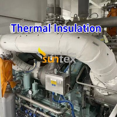 Hochtemperaturbeständig 1000°C angepasst Wasser- und Ölbeständig Wärmedämmstoff abnehmbarer Deckel