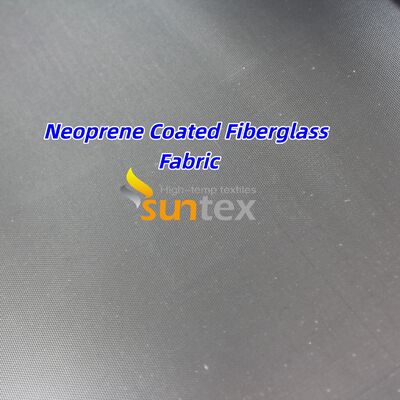 0.45mm Thickness Neoprene Coated Fiberglass Fabric with High Temperature Resistance and Fire Retardant Properties