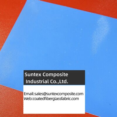 Fireproof High Temperature Resistant Silicone Coated Fiberglass Fabric for Industrial Applications