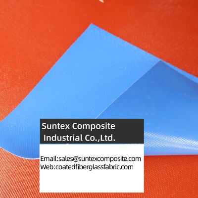 Fireproof High Temperature Resistant Silicone Coated Fiberglass Fabric for Industrial Applications