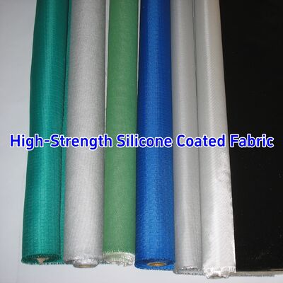 Plain Woven Silicone Coated Fiberglass Fabric with Fire and Heat Resistance for Industrial Applications