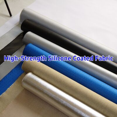 Heat Resistant Fireproof High Strength Silicone Coated Fiberglass Fabric for Thermal Insulation