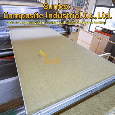 Hochtemperatur 1700°C Glas aus Silikonfaser für Feuerdecken
