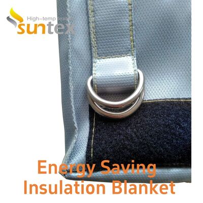 Removable Thermal Insulation Covers & Blankets - Custom High Temperature Heat Insulation for Industrial Pipes, Valves, Equipment