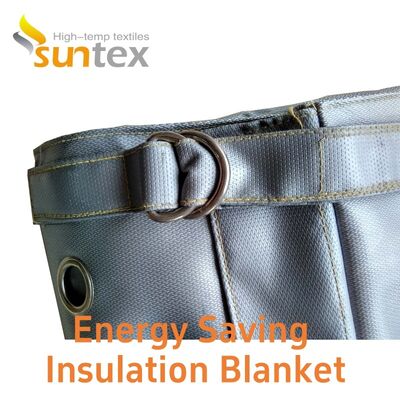 Removable Thermal Insulation Covers & Blankets - Custom High Temperature Heat Insulation for Industrial Pipes, Valves, Equipment