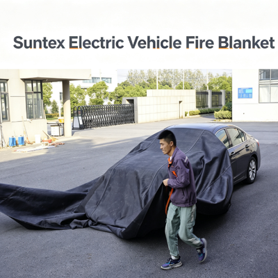 Suntex Electric Vehicle Fire Blanket Car Fire Blanket Manufacturer
