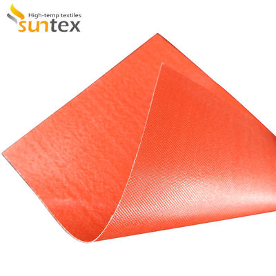 Heat Resistant Silicone Coated Fiberglass Cloth - Fireproof Insulation Fabric