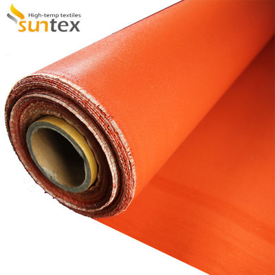 Grey Color Double Sided Silicone Coated Fiberglass Fabric with High Tear Strength for Fireproof Applications
