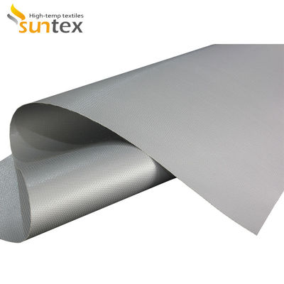 Fireproof Silicone Coated Fiberglass Fabric Heat Resistant Insulation